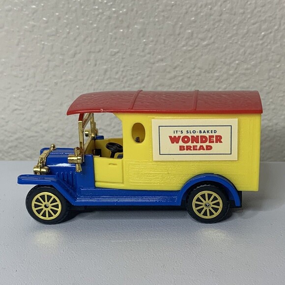 It’s Slo Baked Wonder Bread Diecast Toy Car Yellow - Picture 2 of 5